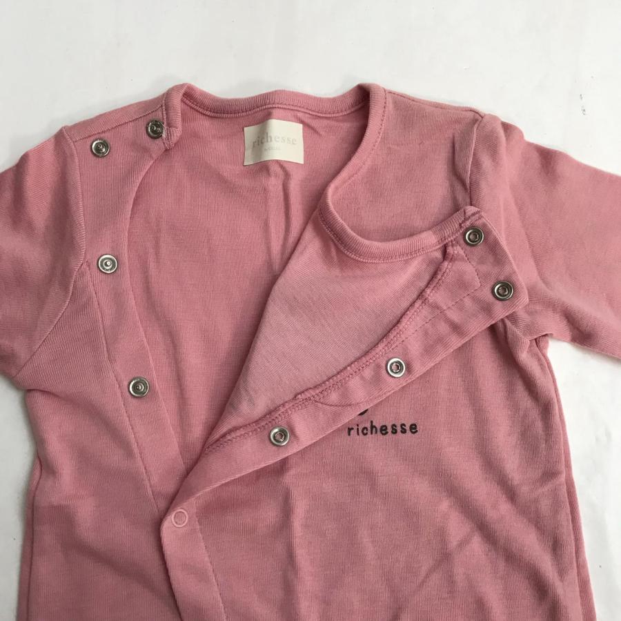 タグ付き/新古品/日本製★Riches【リシェス】ロンパース【ベビー80/ピンク/pink】ハリネズミ/Tops◆BJ075-e |  | 04