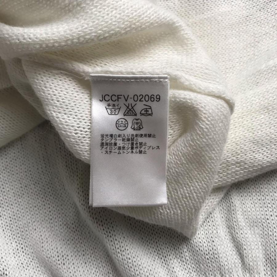 ELLE【エル】コットン/麻/ロング丈カーディガン【38/レディースM/白系/white】Tops/sweater◆BJ104-e | ELLE | 06