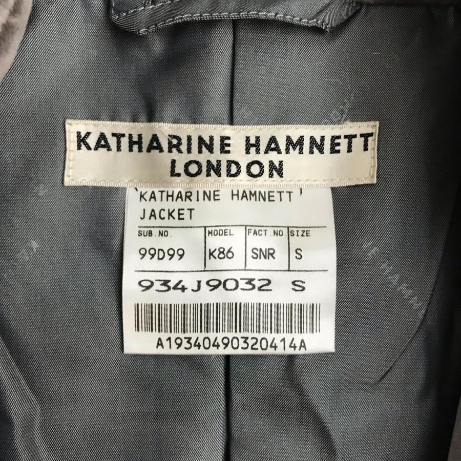KATHARINE HAMNETT/キャサリンハムネット★ベロアジャケット【メンズS/グレー/gray】アウター/ブルゾン/ブレザー/Jacket/Jumper◆BJ108-e |  | 05