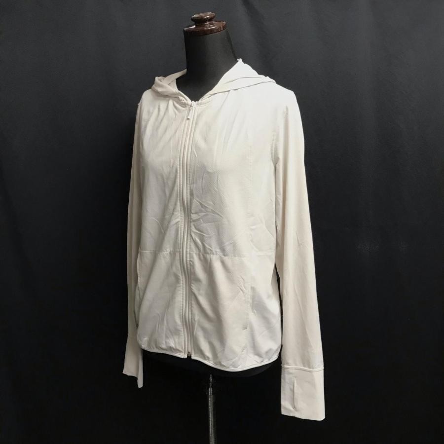 UNIQLO/ユニクロ★エアリズム/UVカットパーカー【レディースL/グレー/gray】AIRism/ジップアップジャケット/指穴/Jacket◆BJ128-e | ユニクロ | 01