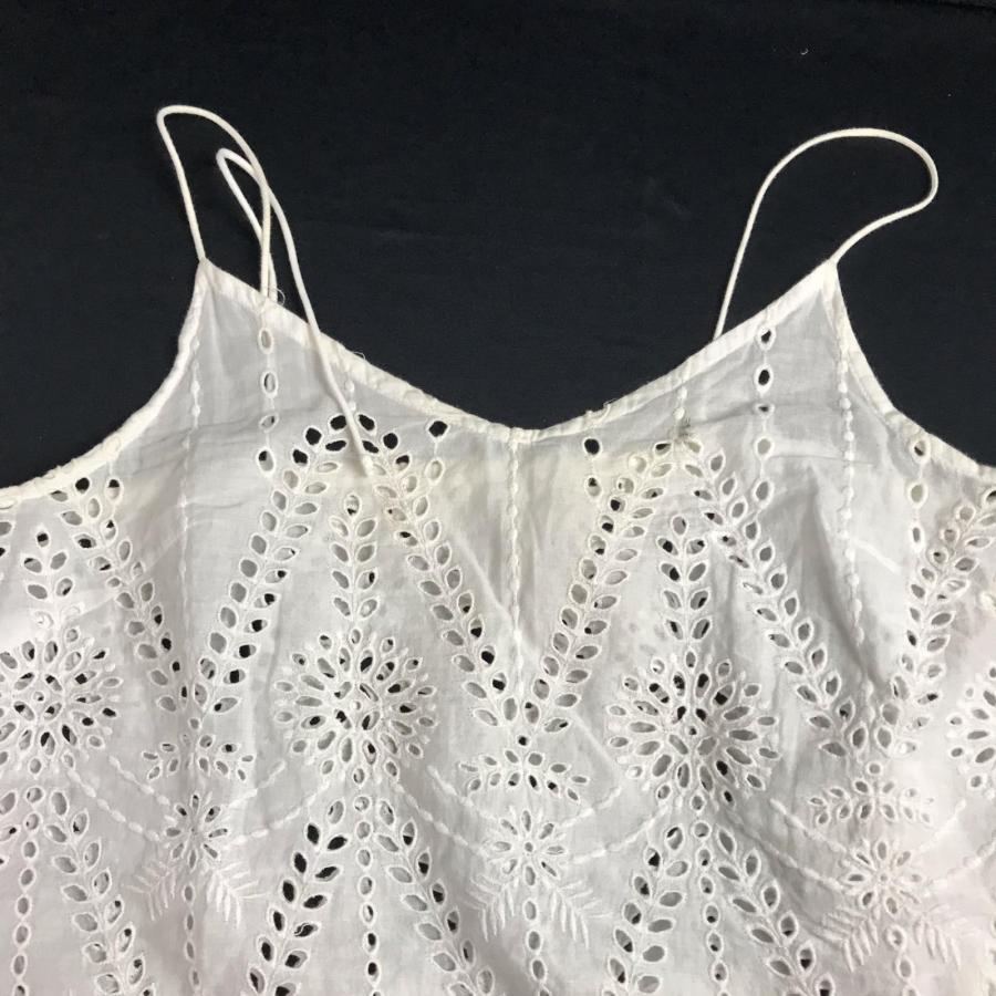 NE QUITTEZ PAS【ヌキテパ】 コットン キャミソール【白/white/刺繍】透け感/レディース/Tops◆BJBJ129-d | NE QUITTEZ PAS! | 03