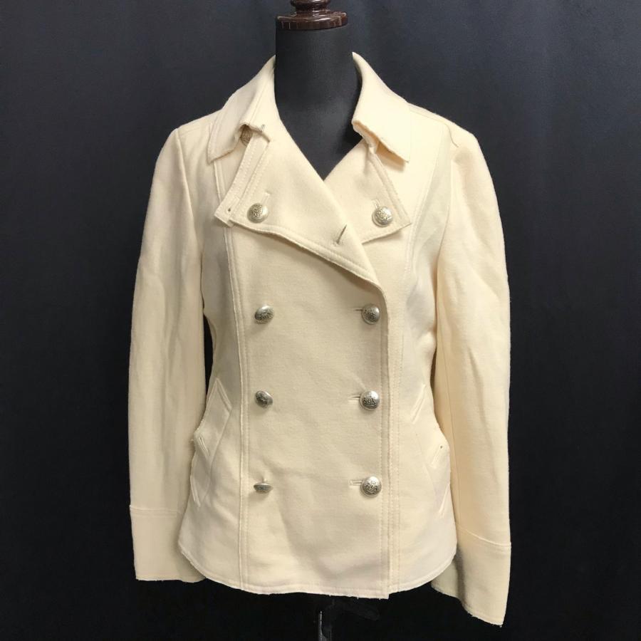 Arpege story アイボリー ピーコート サイズ2 中古・古着通販】ARPEGE