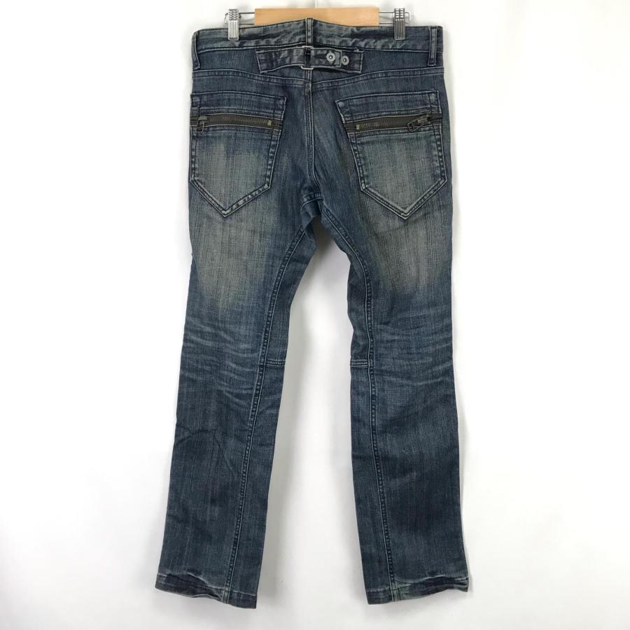 GLOBAL WORK/グローバルワーク★色落ち加工/デニムパンツ【メンズM/股下82cm/青系/blue】ズボン/ボトムス/Pants/Trousers◆BJ142-e |  | 01