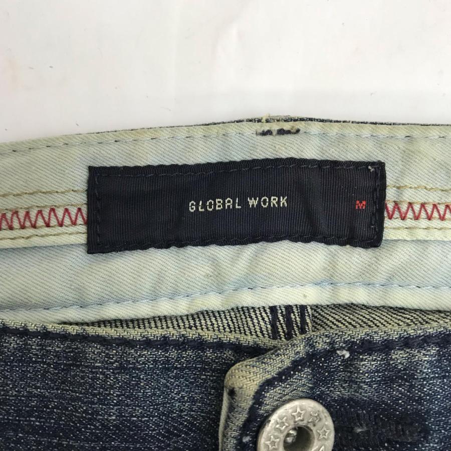 GLOBAL WORK/グローバルワーク★色落ち加工/デニムパンツ【メンズM/股下82cm/青系/blue】ズボン/ボトムス/Pants/Trousers◆BJ142-e |  | 03