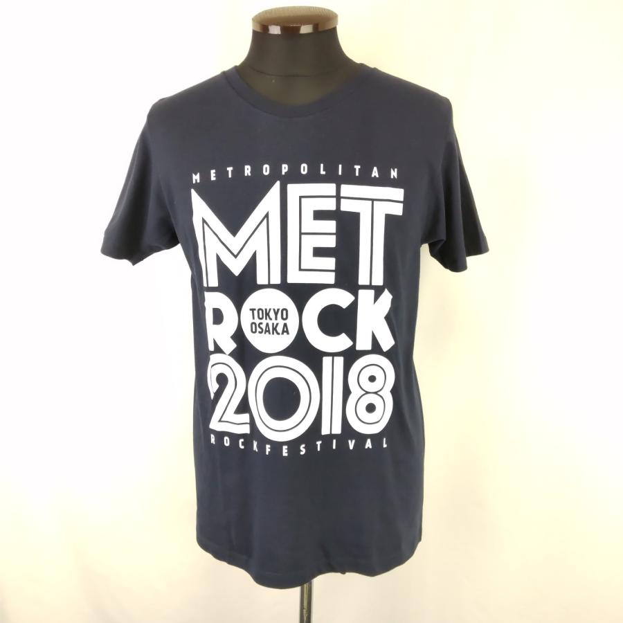 非売品/限定品 2018 メトロック STAFF Tシャツ あいみょん King Gnu Official髭男dism【メンズM/紺/navy】back number/サカナクション/Tops/Shirt◆BJ181-d |  | 02