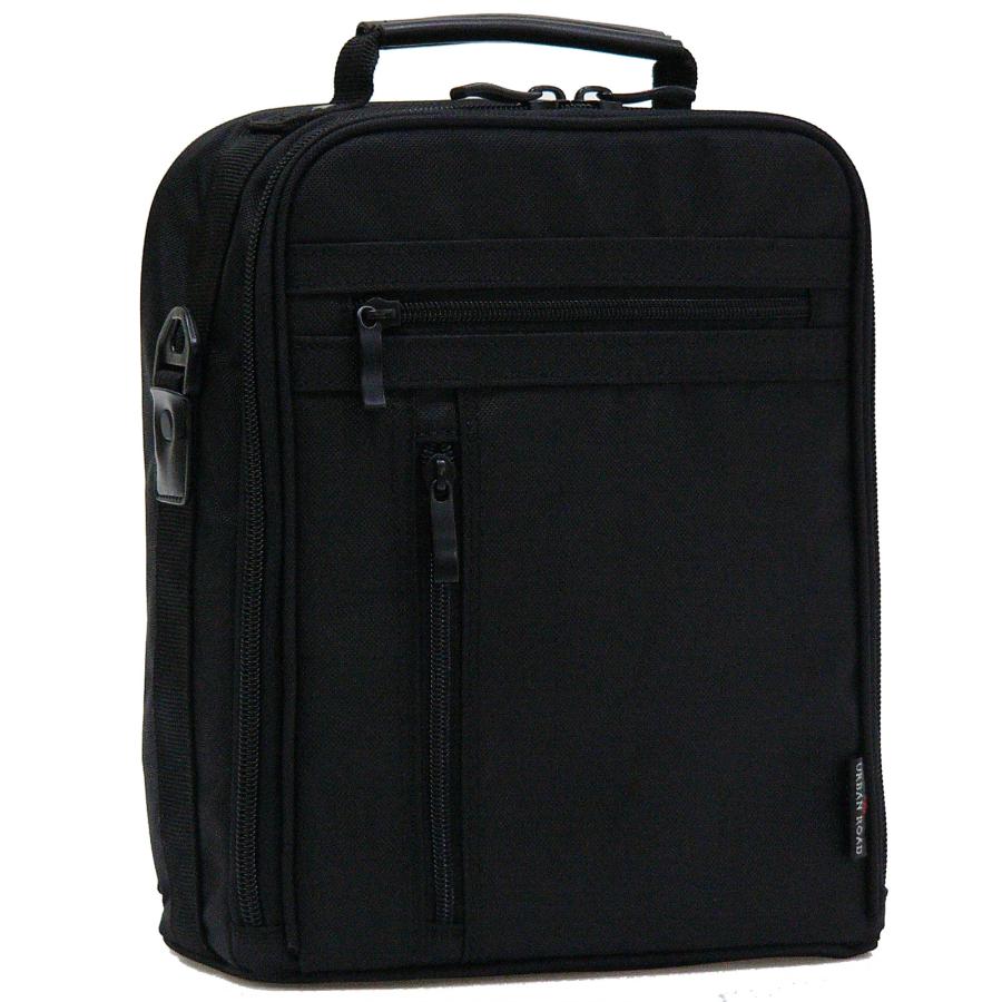 新品★豊岡老舗/木和田/URBAN ROAD★2WAY/縦型ショルダーバッグ/ビジネスバッグ【黒/ブラック/メンズ/レディース/ユニセックス】かばん/肩掛け/ブリーフケース |  | 01