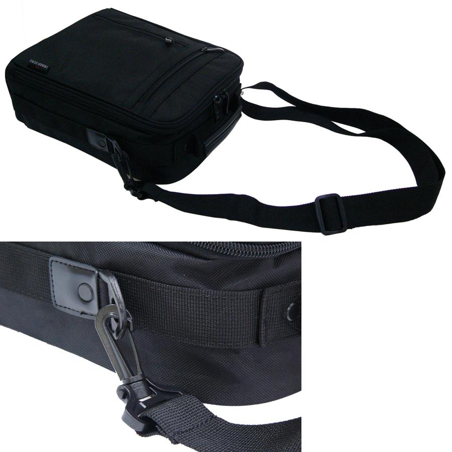 新品★豊岡老舗/木和田/URBAN ROAD★2WAY/縦型ショルダーバッグ/ビジネスバッグ【黒/ブラック/メンズ/レディース/ユニセックス】かばん/肩掛け/ブリーフケース |  | 06