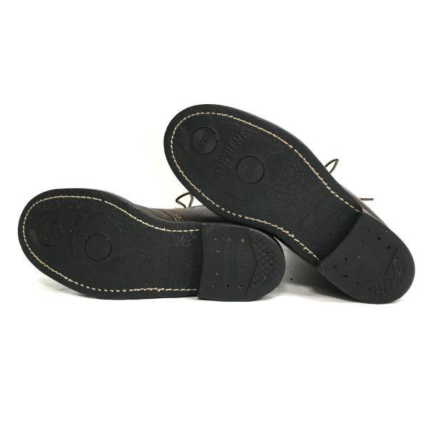 70s-80s USA?/Vintage★本革/10ホール/レースアップ/ワークブーツ【7E/25.0/茶】187ミリタリー/ビンテージ/Leather/Boots/shoes◆bWB103-06_3