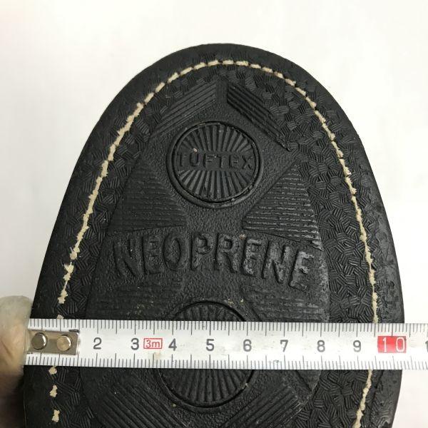 70s-80s USA?/Vintage★本革/10ホール/レースアップ/ワークブーツ【7E/25.0/茶】187ミリタリー/ビンテージ/Leather/Boots/shoes◆bWB103-06_4
