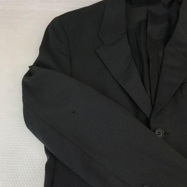 エンポリオアルマーニ/EMPORIO ARMANI★秋冬シングルスーツ/上下セットアップ【46/メンズM/黒】アルマーニジャパン正規代理店タグ◆cBH516_7