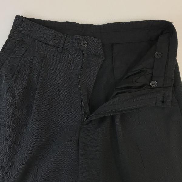 エンポリオアルマーニ/EMPORIO ARMANI★秋冬シングルスーツ/上下セットアップ【46/メンズM/黒】アルマーニジャパン正規代理店タグ◆cBH516_8