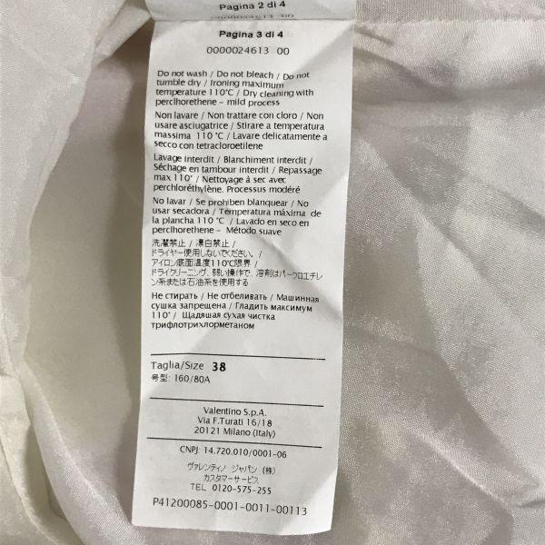 美品/ヴァレンティノジャパン正規代理店タグ★RED VALENTINO★フリル/膝丈ノースリーブワンピース【38/M程度/黄/yellow花柄】dress◆cBH908_8