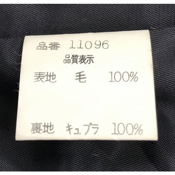 日本製★ル・モンド/LE.MONDE★カシミヤ100％/ダブルブレストロングコート【レディースM〜L程度/紺】◆BC6L |  | 04
