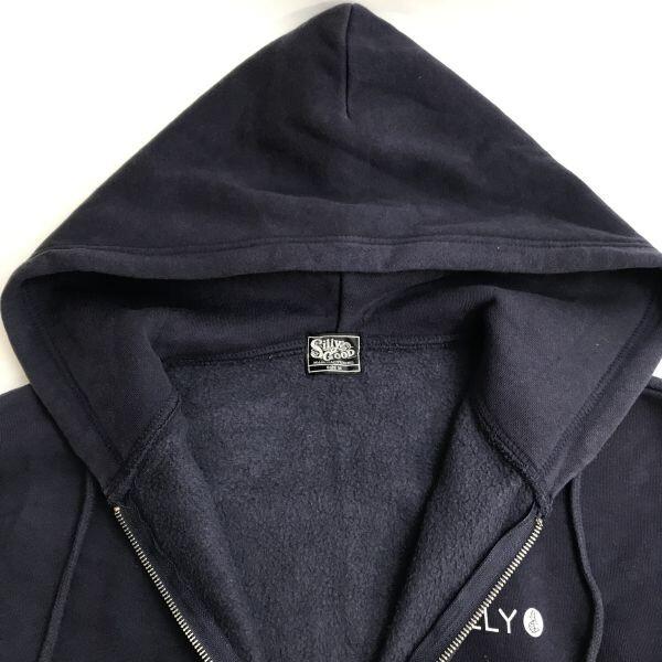 日本製★シリーグッド/SILLY GOOD★ジップアップ/スウェットパーカー【メンズM/紺/Navy】hoodie/Jacket/Jumper/Parker◆TBH926 |  | 03