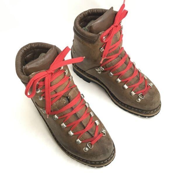 90s?/Vintage/ドイツ製★LOWA/ローバー★レザー/トレッキング/マウンテンブーツ【6/24.5-25.0/茶】ビブラムソール/Boots/shoes◆TWB111-10_1
