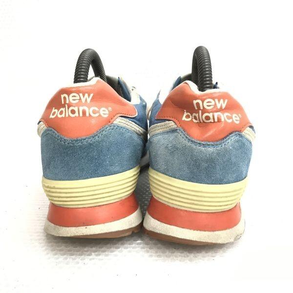new balance/ニューバランス★574/ローカットスニーカー【26.0/blue/青】スエード/sneakers/Shoes/trainers◆TC-068 | New Balance | 02