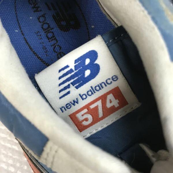 new balance/ニューバランス★574/ローカットスニーカー【26.0/blue/青】スエード/sneakers/Shoes/trainers◆TC-068 | New Balance | 07