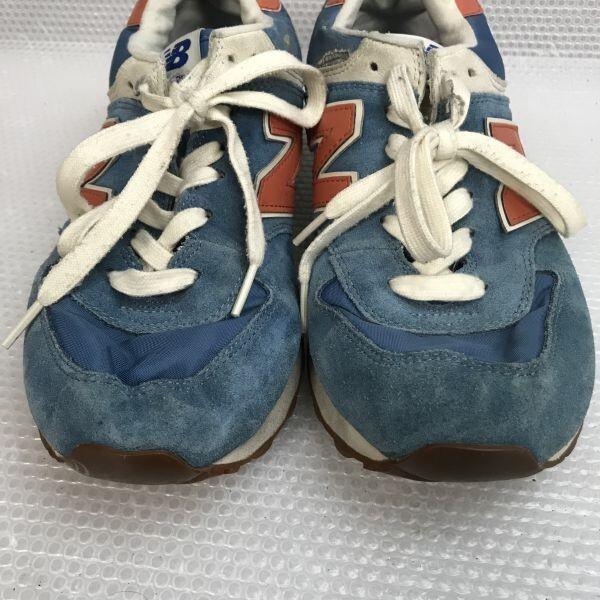 new balance/ニューバランス★574/ローカットスニーカー【26.0/blue/青】スエード/sneakers/Shoes/trainers◆TC-068 | New Balance | 08