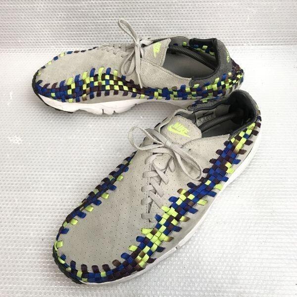 NIKE/ナイキ【32.0/US14/GRAY】FOOTSCAPE WOVEN MOTION/フットスケープ ウーブン/スニーカー/2013/sneakers/Shoes/trainers◆TC-069 | NIKE