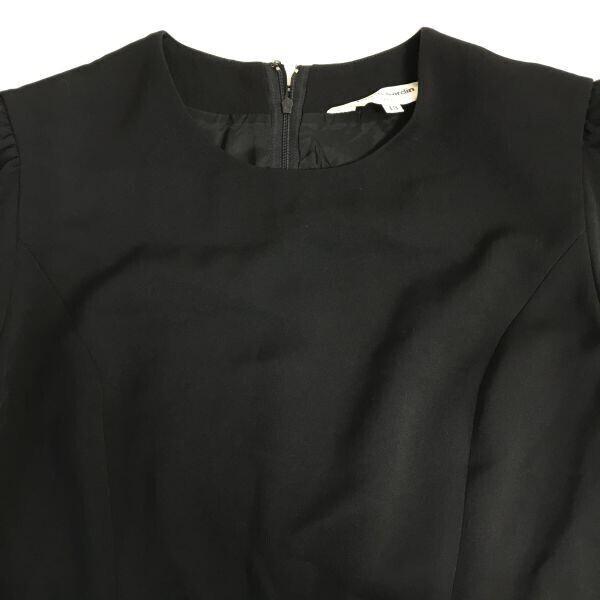 80s-90s/Vintage★pierre cardin/ピエールカルダン★半袖/ブラックワンピース/ロングスカート【L-XL/13号/黒】フォーマル/dress◆TBH109 |  | 02