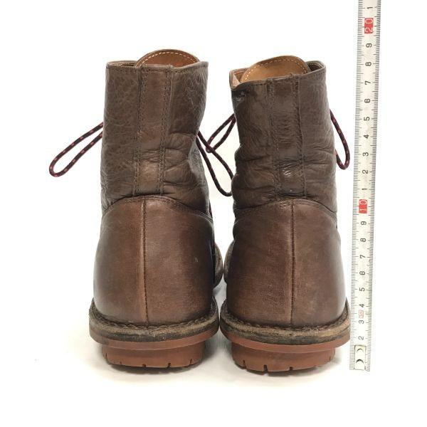 trippen/トリッペン★オールレザー/本革/レースアップ/ショート/ミドルブーツ【39/24.0-24.5-25.0/茶】Vintage/Leather/Boots/◆cWB104-02_2