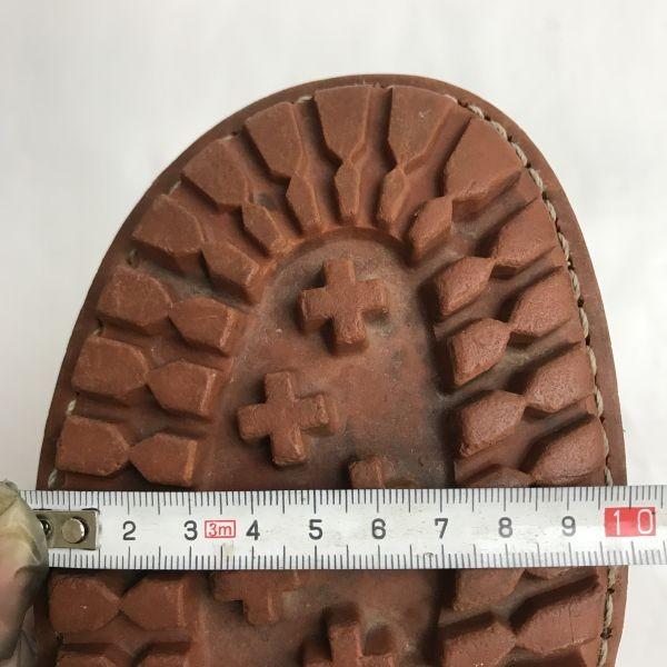 trippen/トリッペン★オールレザー/本革/レースアップ/ショート/ミドルブーツ【39/24.0-24.5-25.0/茶】Vintage/Leather/Boots/◆cWB104-02_4