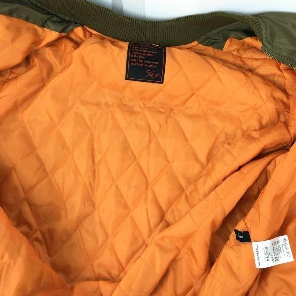 Private Pause/プライベートポーズ　MA-1　フライトジャケット　レディースXL　カーキー/オリーブ　管NO.A19-47 |  | 02