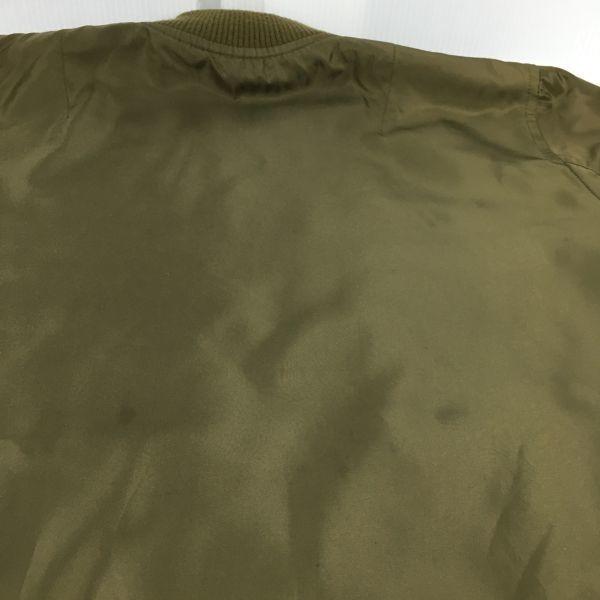 Private Pause/プライベートポーズ　MA-1　フライトジャケット　レディースXL　カーキー/オリーブ　管NO.A19-47 |  | 07