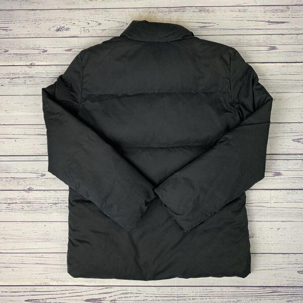 無印良品★高比率70%ダウンジャケット【レディースS/黒】/スナップボタン/良品計画/着脱可ファー◆BA6 |  | 01