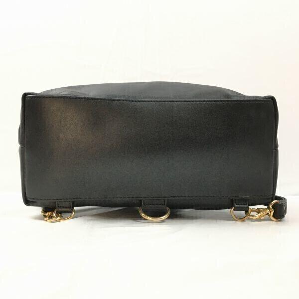 デレゲート　DELEGATE　本革 レザー　リュックサック　黒　レディース デイパック　管NO.TB6-18 |  | 03