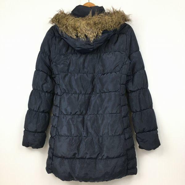 DIVIDED/H&M　中綿入りモッズコート　サイズ36 レディース　ダークネイビー/濃紺　管NO.A17-15 |  | 01
