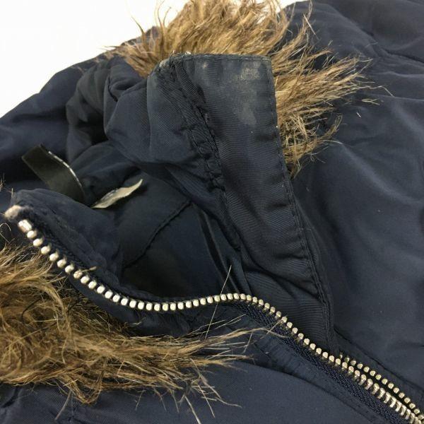 DIVIDED/H&M　中綿入りモッズコート　サイズ36 レディース　ダークネイビー/濃紺　管NO.A17-15 |  | 09