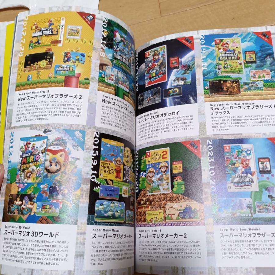 新品★任天堂ミュージアム公式ガイドブック Vol.01 日本語版★限定ポストカード2枚付/スーパーマリオブラザーズ40周年 /記念 /任天堂公式資料/限定品の画像