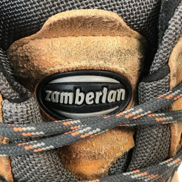 イタリア製★Zamberlan(ザンバラン★ゴアテックス/GORE-TEX★本革/トレッキングブーツ【40/24.5-25.0/茶/BROWN】Mountain/Shoes◆pWB96-5_6