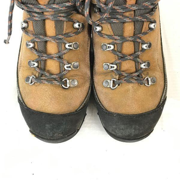 イタリア製★Zamberlan(ザンバラン★ゴアテックス/GORE-TEX★本革/トレッキングブーツ【40/24.5-25.0/茶/BROWN】Mountain/Shoes◆pWB96-5_9