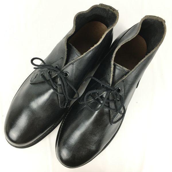 試着交換OK！80sVintage★ADDISON SHOE COMP .Z41-1983/75【size6.5R 24.5 】スチールトゥブーツ　U.S.NAVYサービスシューズ〈黒〉.WA-200_1