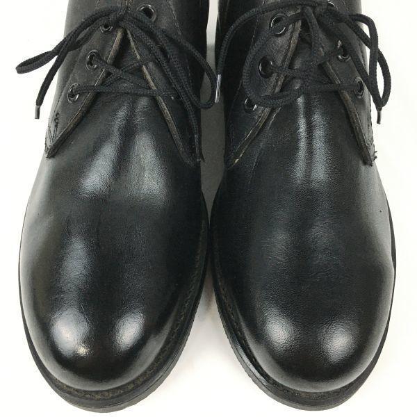 試着交換OK！80sVintage★ADDISON SHOE COMP .Z41-1983/75【size6.5R 24.5 】スチールトゥブーツ　U.S.NAVYサービスシューズ〈黒〉.WA-200_2