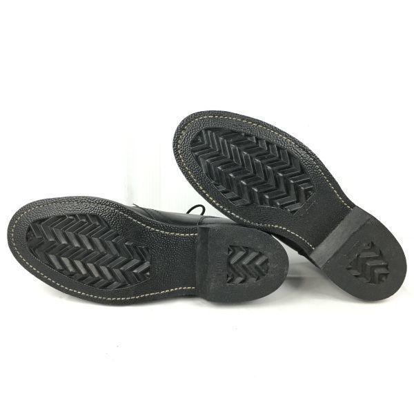 試着交換OK！80sVintage★ADDISON SHOE COMP .Z41-1983/75【size6.5R 24.5 】スチールトゥブーツ　U.S.NAVYサービスシューズ〈黒〉.WA-200_8