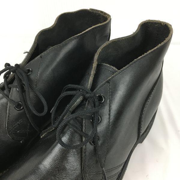 試着交換OK！80sVintage★ADDISON SHOE COMP .Z41-1983/75【size6.5R 24.5 】スチールトゥブーツ　U.S.NAVYサービスシューズ〈黒〉.WA-200_9