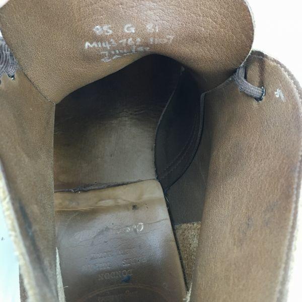 90s?/4都市/Vintage/CHURCH'S/チャーチ/スエードチャッカブーツ/size8.5G/27.0相当〈ブラウン/茶〉クレープソール/boots/men's.WA55_7