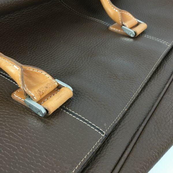 GINZA kanematsu/銀座かねまつ レザーボストンバッグ ショルダー 