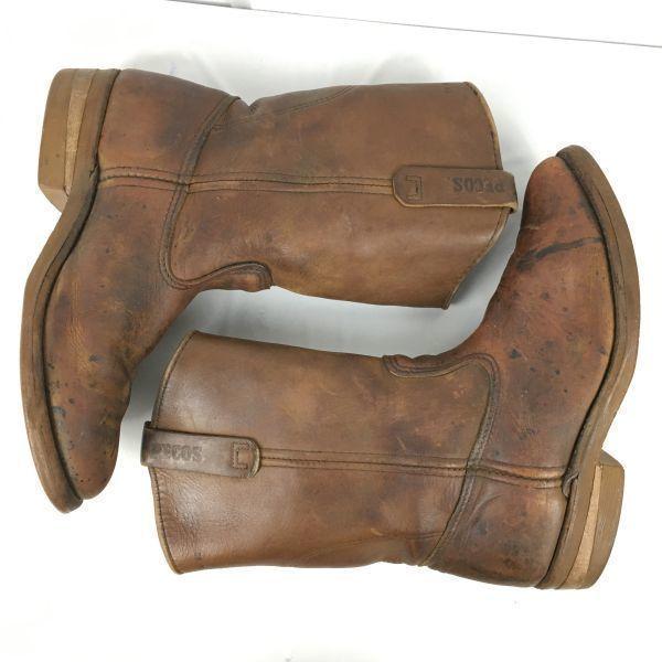 80s以前?Vintage RED WING/レッドウィング ワーク/ペコスブーツ size8E