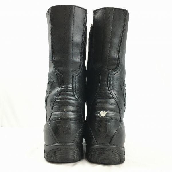 FREY daytona　フライ デイトナ　バイクブーツ　ライディング　ツーリング　size42　26.0-26.5〈黒/BLACK〉bike/　Boots/Shoes〕菅No.WT18_4