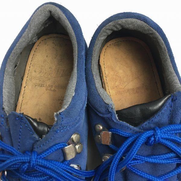 Danner/ダナー　マウンテンリッジロー　MT RIDGE LOW　青　size8　USA製　D-4007　bike/　Boots/Shoes〕菅NO.WZF-49 Danner（ダナー） マウンテンリッジロー MT RIDGE LOW 青 size8 USA製