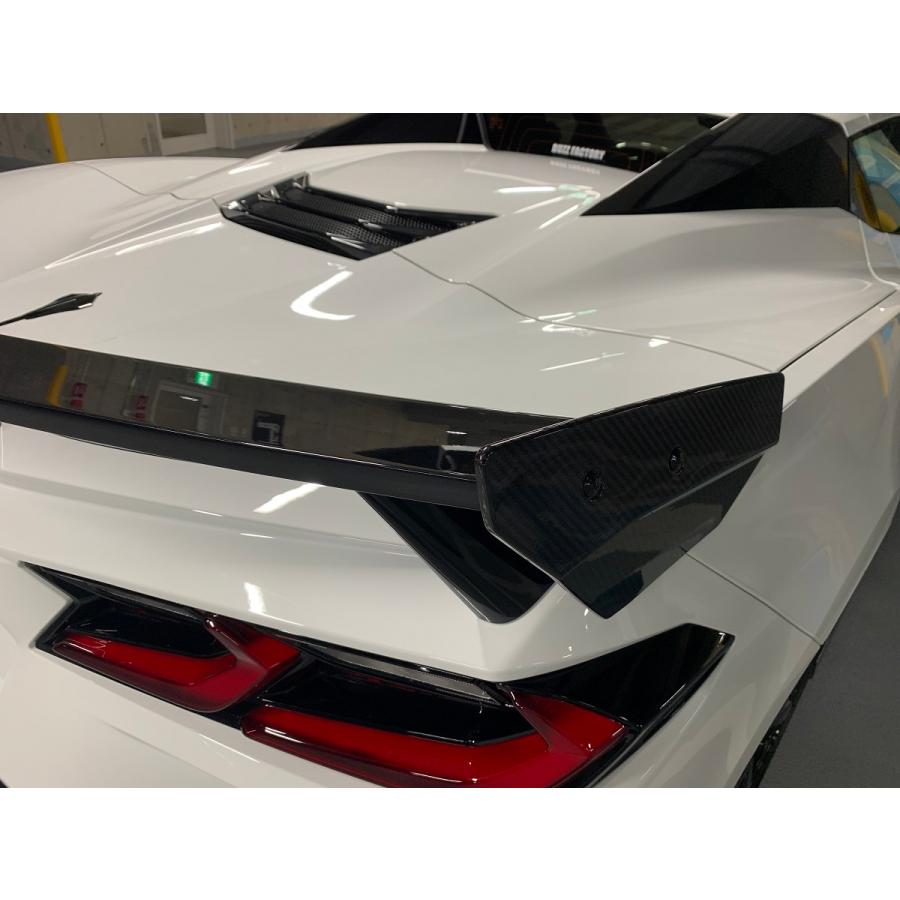 BSMA コルベット　C8 リアウイング　ドライカーボン BA-1 　オリジナルエアロ | 純正ドライカーボンファイバーリアスポイラーウィング