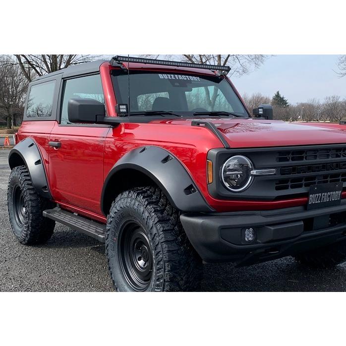 新型フォード　ブロンコ　Bushwacker製　オーバーフェンダーキット  2ドア車  デボスポケットスタイル | 