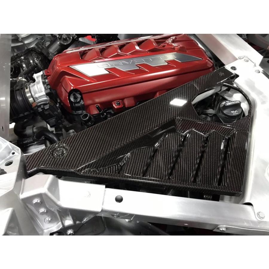 コルベット　C8　カーボンエンジンカバー　左右セット　アピアランスパッケージ　 |  | 02