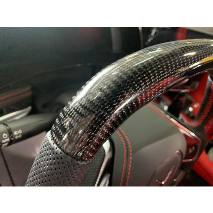 2020-2021　シボレー　コルベット　C8　カーボンステアリング　LEDダッシュ付き |  | 02