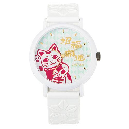 KAORU 腕時計 ご当地・日本 招き猫 檜の香り KAORU002MH｜buzzfurniture｜02
