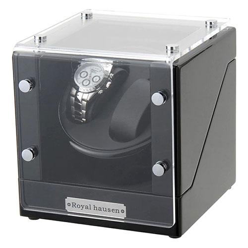 Royal hausen ロイヤルハウゼン ワインダー ワインディングマシーン 2本巻 上品な高級感 モダンデザイン GC03-S102BBの画像